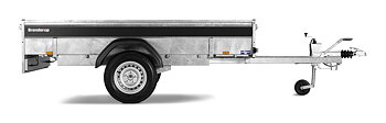 Brenderup Lågbyggd flakvagn Serie RT 1250 kg