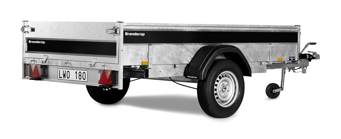 Brenderup Lågbyggd flakvagn Serie RT 1250 kg - 3