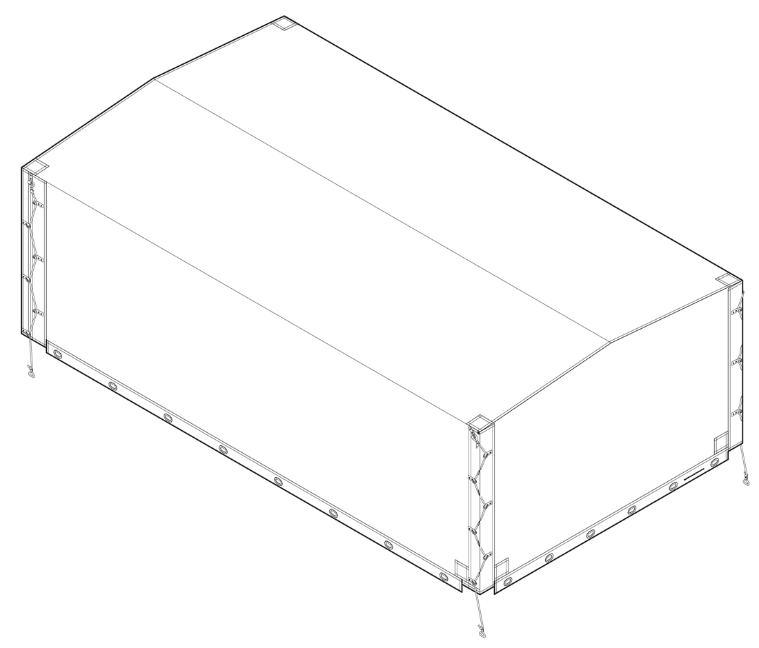 Kapellduk 100 cm