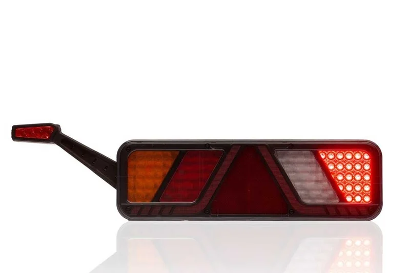 Left LED Trailer Light 24v Full LED Canbusproof 7-PIN AMP connector - 4
