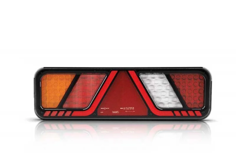Left LED trailer light canbusproof 24v 7-PIN AMP connector - 4