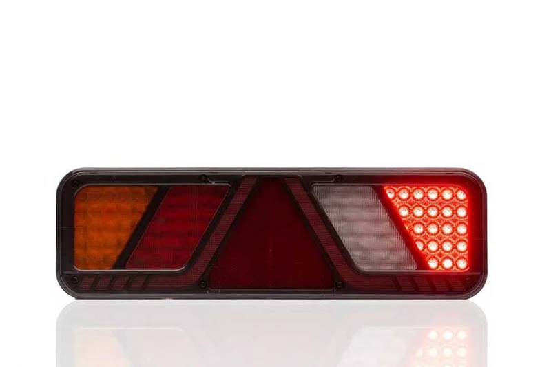 Left LED trailer light canbusproof 24v 7-PIN AMP connector - 7