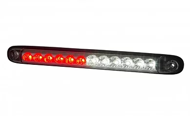 LED Slimline kombinasjon av dim- og baklys 12-24V 100cm kabel.