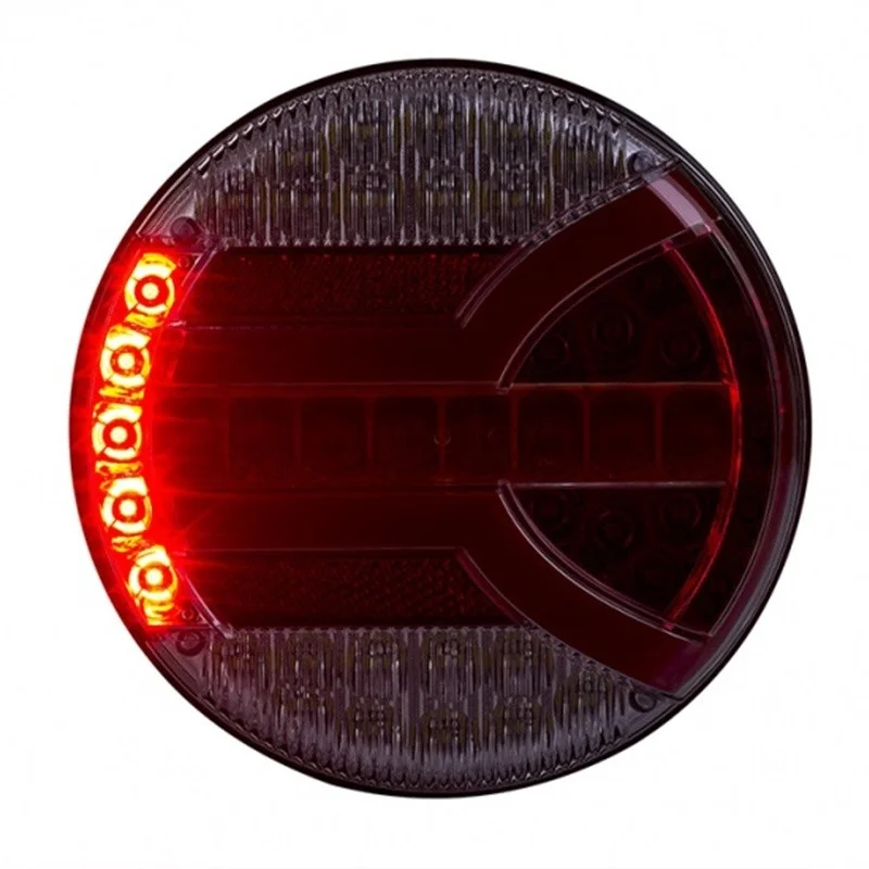 LED Rear light with dynamic warning light 12-24v 150cm. cable - 5
