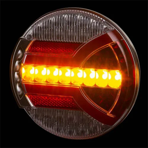 LED Rear light with D-homologation 12-24v 150cm. cable - 3