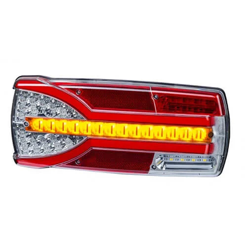 Höger LED Bakljus med dynamiskt varningsljus 12-24v, 150 cm kabel - 2