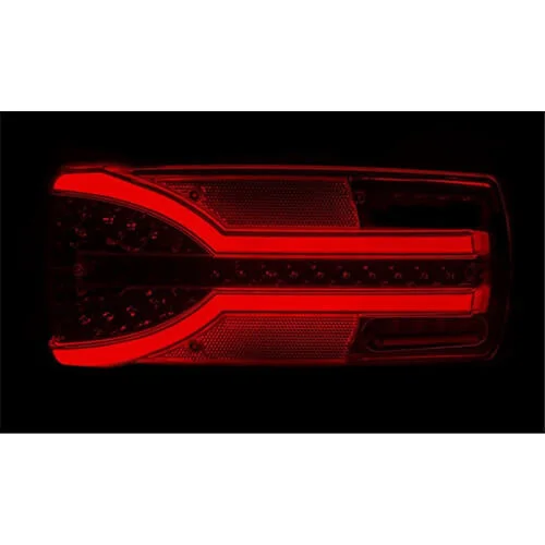 Left LED Rear light dynamic warning light 12-24v 150cm. cable - 5