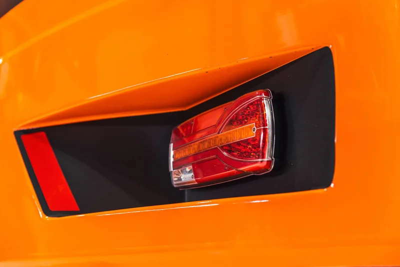 Left LED Rear light dynamic warning light 12-24v 150cm. cable - 8