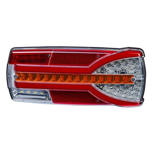 Left LED Rear light dynamic warning light 12-24v 150cm. cable - 3