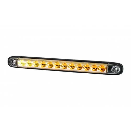 LED dynamic warning light slimline 12-24v 100cm. cable