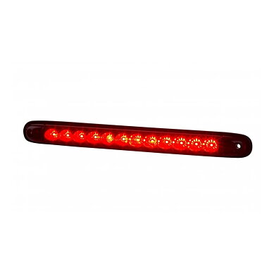 LED brake light, rear light slimline 12-24v 100cm. cable