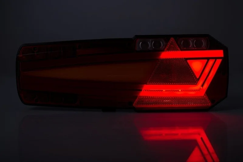 LED Trailer Neon trailer light right 12/24v 7-PINs AMP - 5