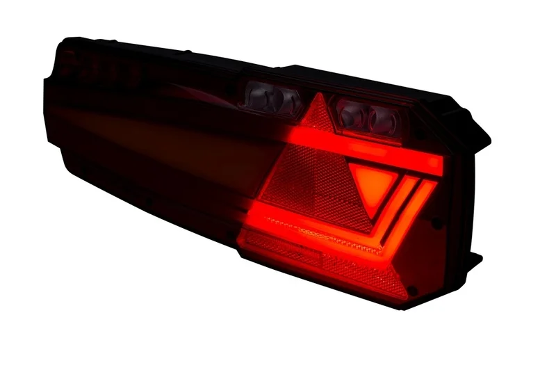 LED Trailer Neon trailer light right 12/24v 7-PINs AMP - 9