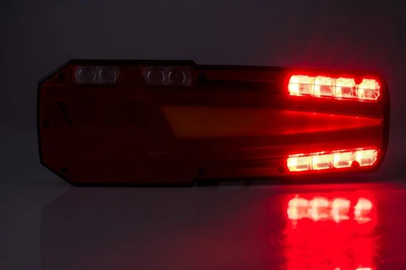 LED Trailer Neon trailer light left 12/24v 7-PINs AMP - 2