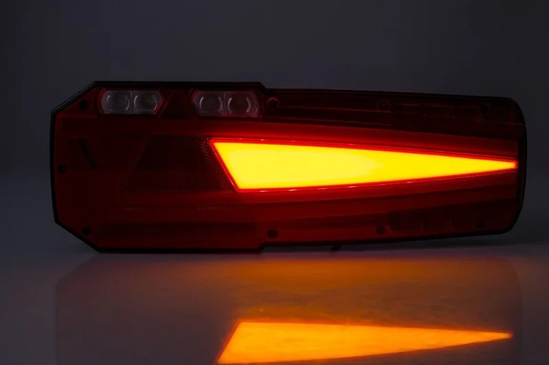 LED Trailer Neon trailer light left 12/24v 7-PINs AMP - 8