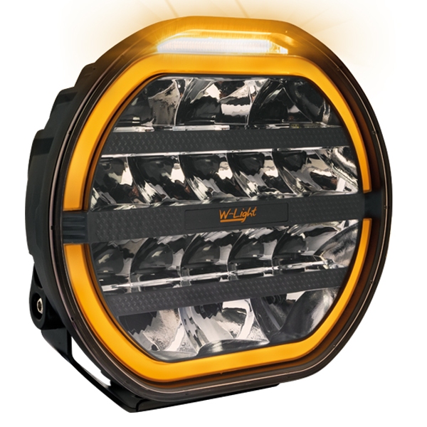 W-Light Fury E-Mark LED Driving Light 9 | 4-pack - 4