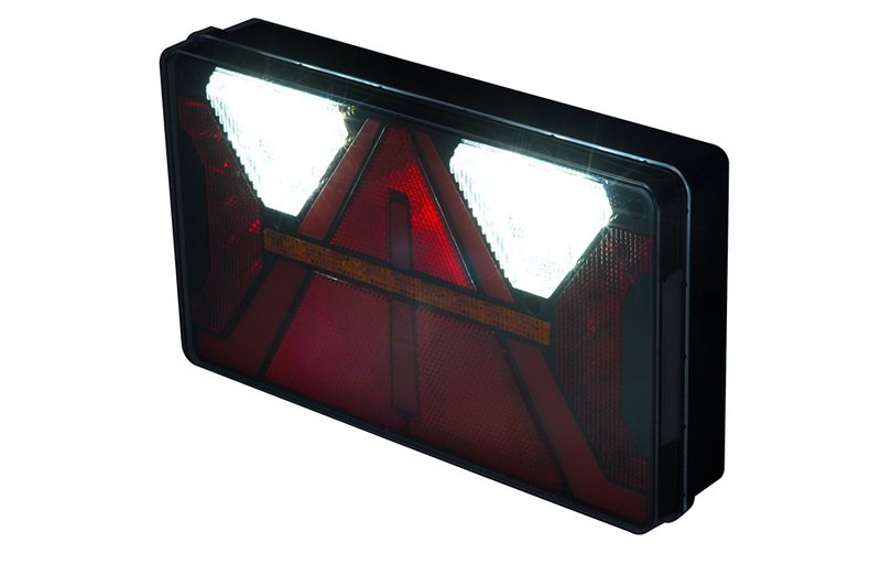 LED Neon Bakljus höger 12/24V 200cm kabel - 5