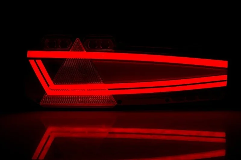 LED Neon Bakljus vänster (NON-3-vinkel) 12/24V 1,5m kabel - 4