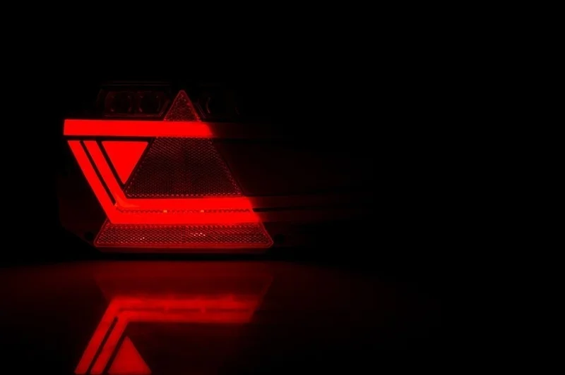 LED Neon Bakljus vänster (NON-3-vinkel) 12/24V 1,5m kabel