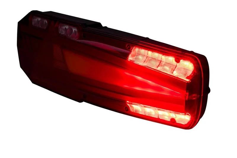 LED Neon Bakljus vänster (NON-3-vinkel) 12/24V 1,5m kabel - 6