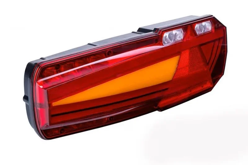LED Neon Bakljus vänster (NON-3-vinkel) 12/24V 1,5m kabel - 8
