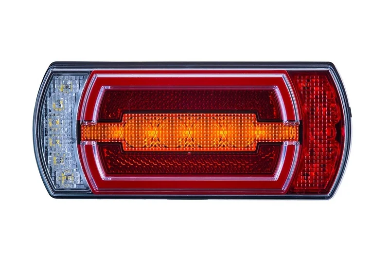 LED Neon rear light incl. reverse 12v 1m. Cable H+V Mounting