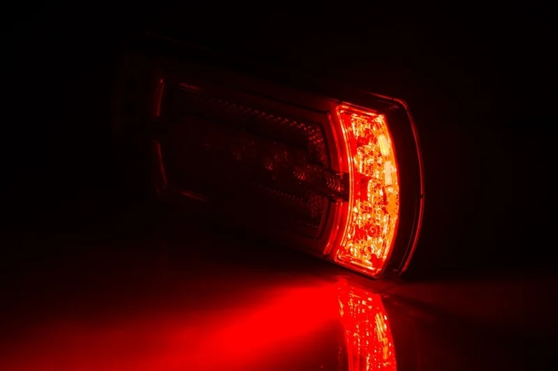 LED Neon rear light incl. reverse 12v 1m. Cable H+V Mounting - 4