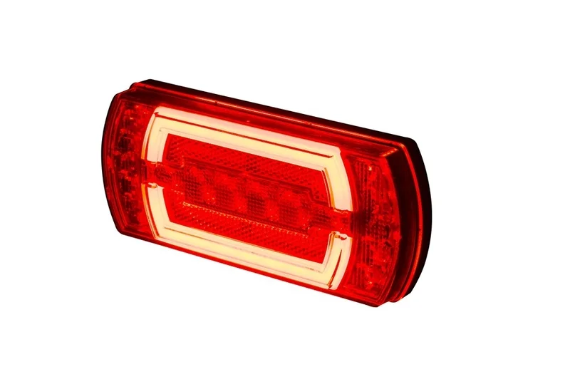 LED Neon rear light incl. fog 12v 1m. Cable H+V Mounting - 8