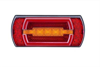 LED Neon Baklys inkl. tåkelys 12V 1m kabel H+V montering