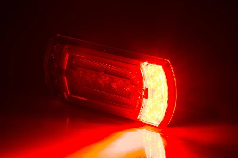 LED Neon rear light incl. fog 12v 1m. Cable H+V Mounting - 5