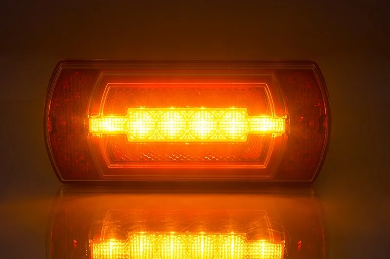 LED Neon rear light incl. fog 12v 1m. Cable H+V Mounting - 6