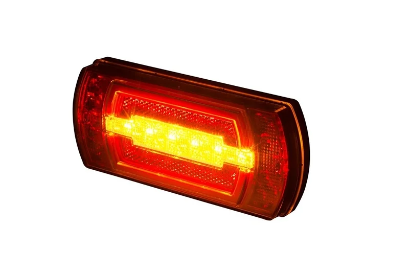 LED Neon rear light incl. fog 12v 1m. Cable H+V Mounting - 10