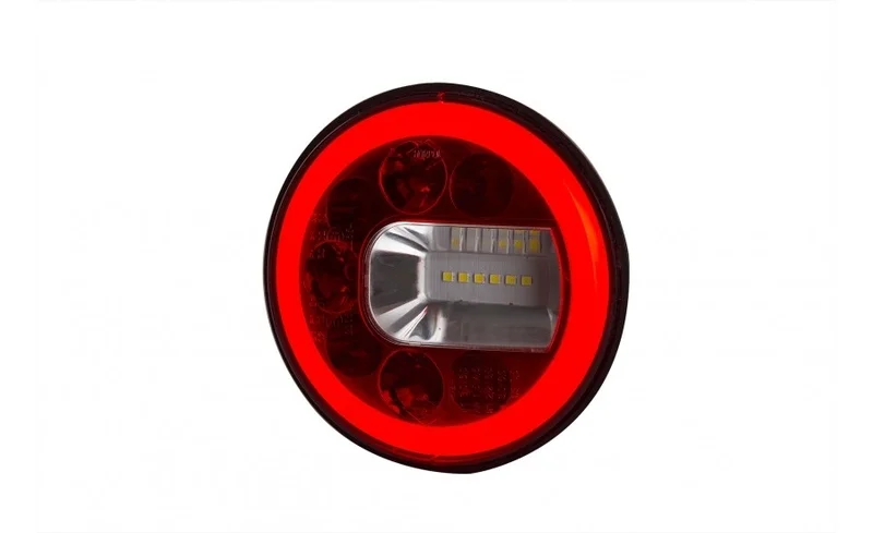 LED fog/reversing light right 120mm surface-mounted 12/24v 1.5m. - 2