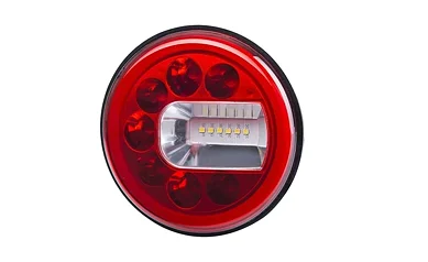 LED dim-/baklys høyre 120mm overflatemontasje 12/24V 1,5m