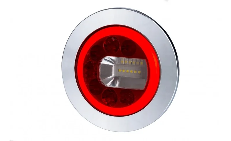 LED fog/reversing light right 120mm flush-mounted 12/24v 1.5m. - 2