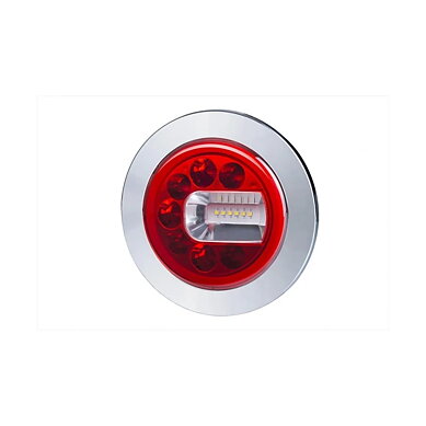 LED fog/reversing light right 120mm flush-mounted 12/24v 1.5m.