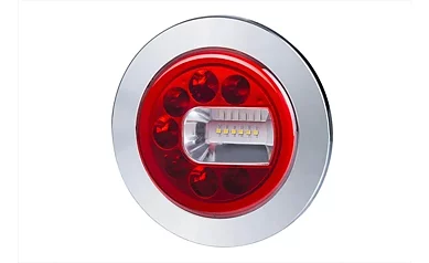 LED dim-/baklys høyre 120mm innfelt 12/24V 1,5m