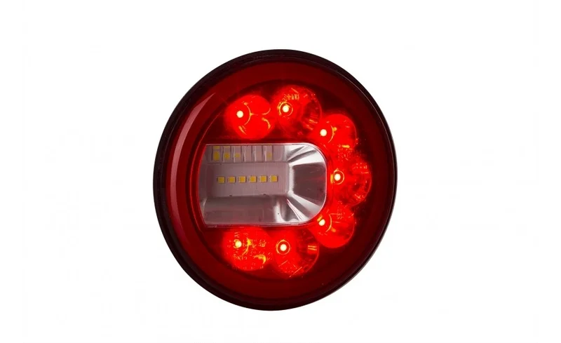 LED fog/reversing light left 120mm surface-mounted 12/24v 1.5m. K