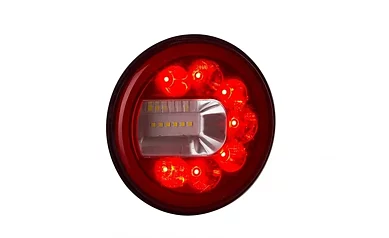 LED dim-/baklys venstre 120mm overflatemontert 12/24V 1,5m K