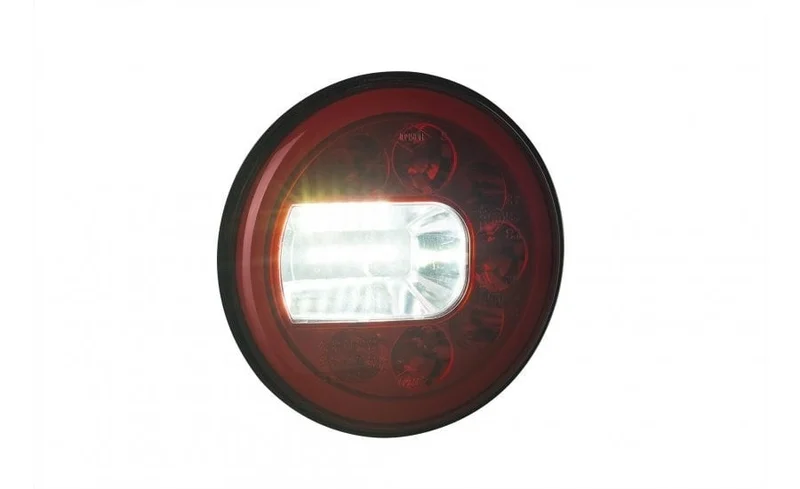 LED fog/reversing light left 120mm surface-mounted 12/24v 1.5m. K - 3