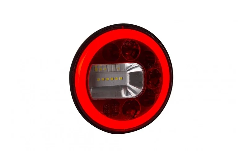 LED fog/reversing light left 120mm surface-mounted 12/24v 1.5m. K - 2