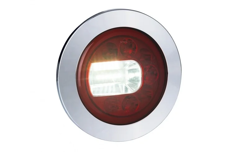 LED fog/reversing light left 120mm flush-mounted 12/24v 1.5m. K - 3