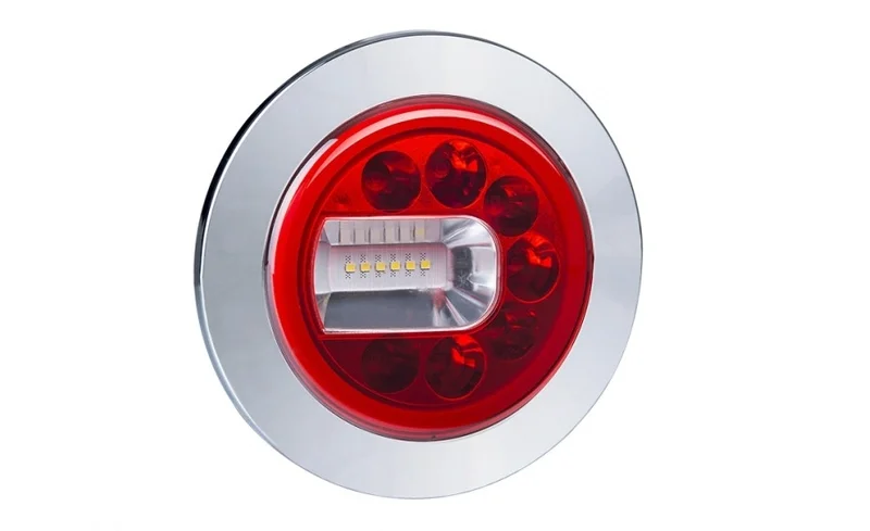 LED dim-/baklys venstre 120mm innfelt 12/24V 1,5m K