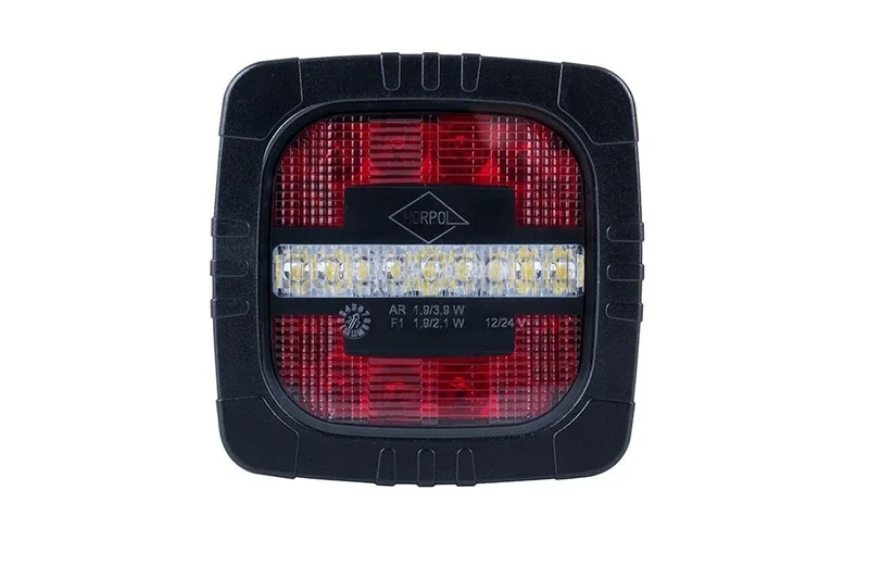 Den norska översättningen av "LED dim-/backljus 12/24V 1m kabel" är "LED dim-/baklys 12/24V 1m kabel".
