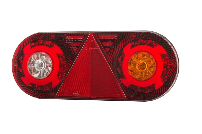 Høyre LED Baklys 12-24v, 200 cm kabel - 3