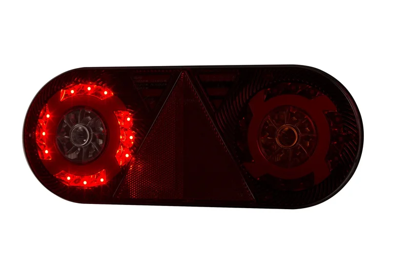 Høyre LED Baklys 12-24v, 200 cm kabel - 5