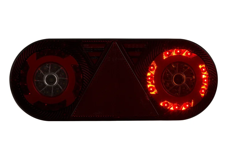 Høyre LED Baklys 12-24v, 200 cm kabel - 2