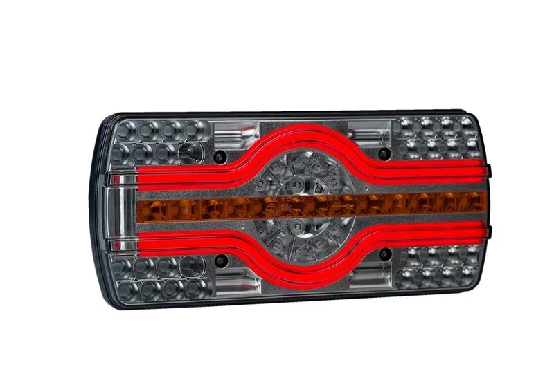 Höger LED Bakljus Neon med registreringsskyltsljus 12-36v, 50 cm kabel - 2