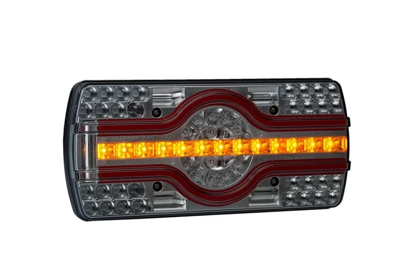 Höger LED Bakljus Neon med registreringsskyltsljus 12-36v, 50 cm kabel - 3