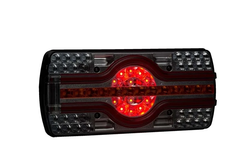 Höger LED Bakljus Neon med registreringsskyltsljus 12-36v, 50 cm kabel - 4